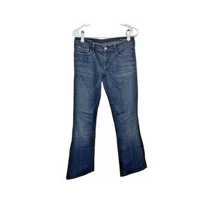 Citizens of Humanity Ingrid Flair Jeans Stretch Low Waist Denim Blue Women 27